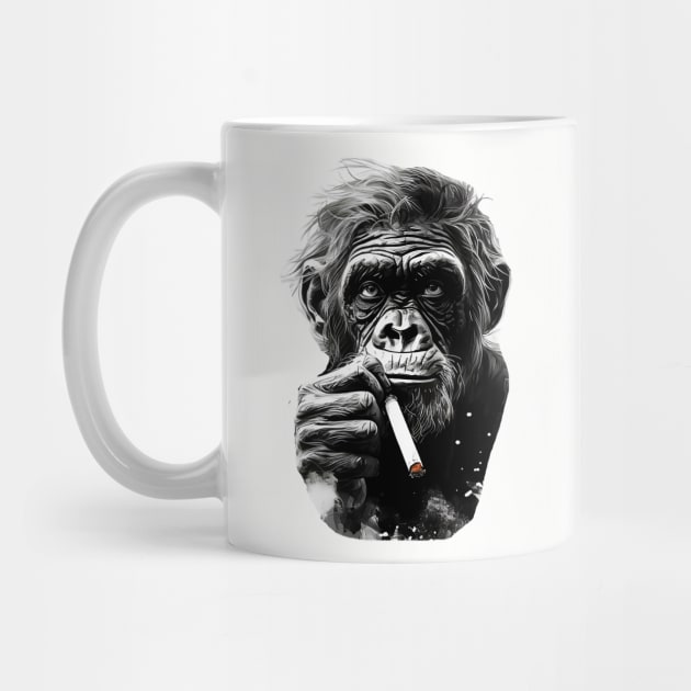 Enjoy Life - Chimpanzee Bliss - Embrace the Chill! by 6StringD